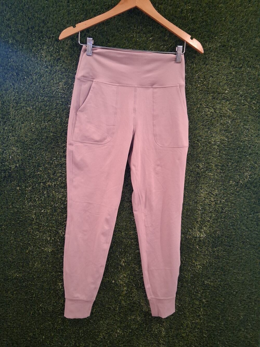 Calvin Klein Performance Blackberry Mauve Pink Yoga Joggers Women's Size Small S